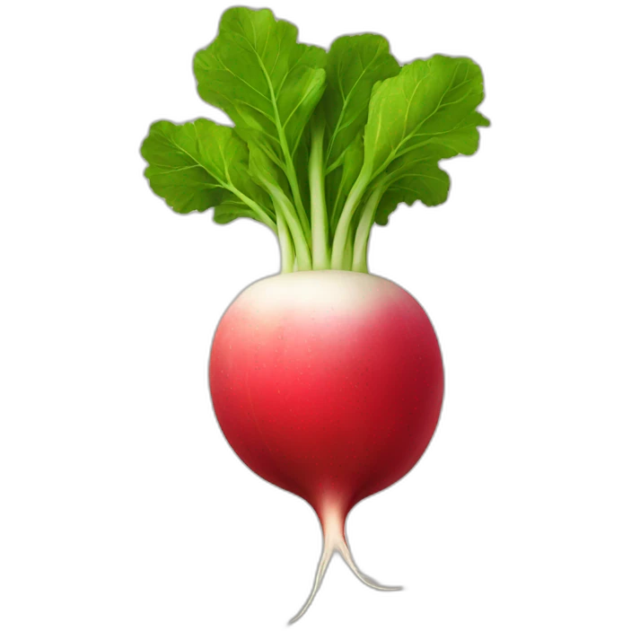 radish emoji
