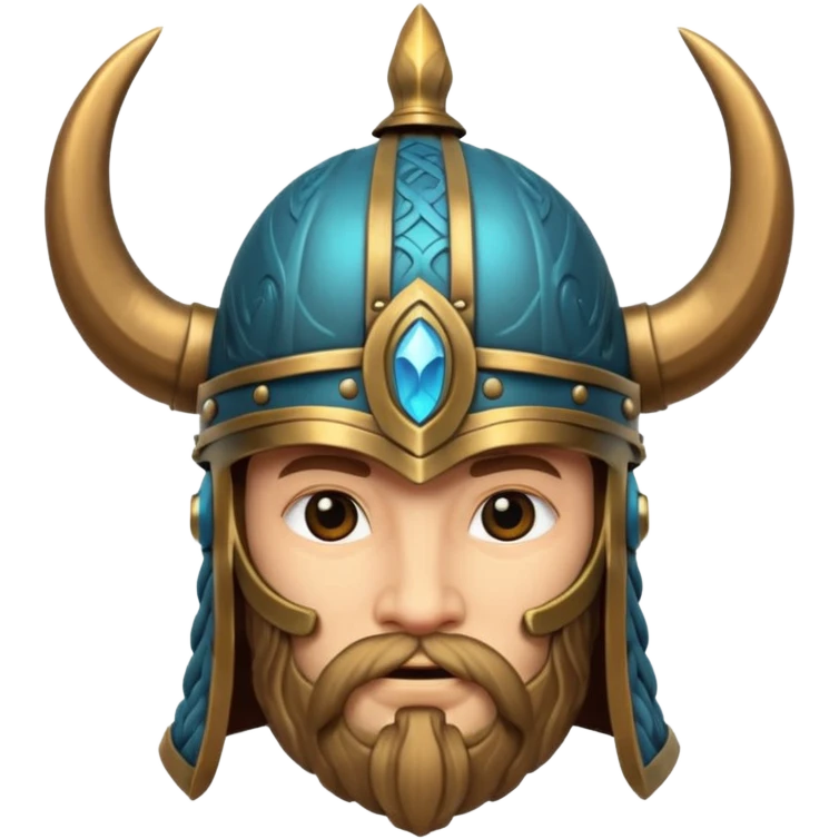 magic helmet viking emoji