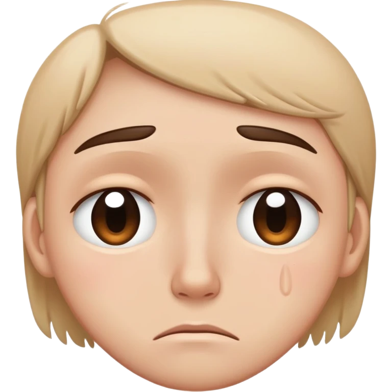pou triste emoji