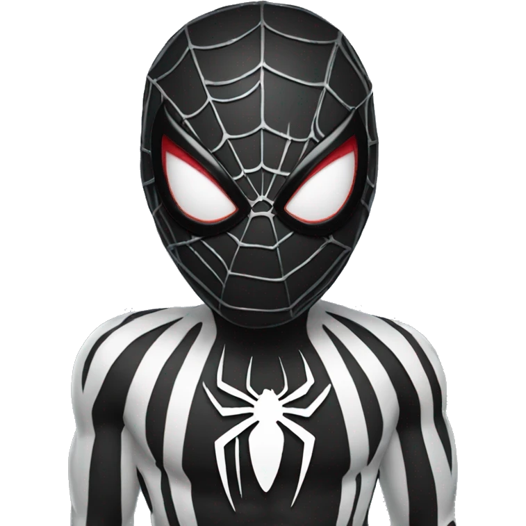 black symbiote spiderman  emoji