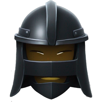 dark samurai halmet emoji
