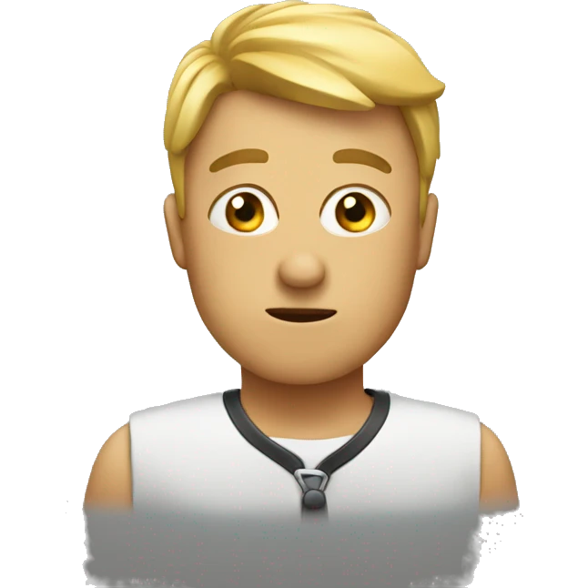 HUH with person emoji