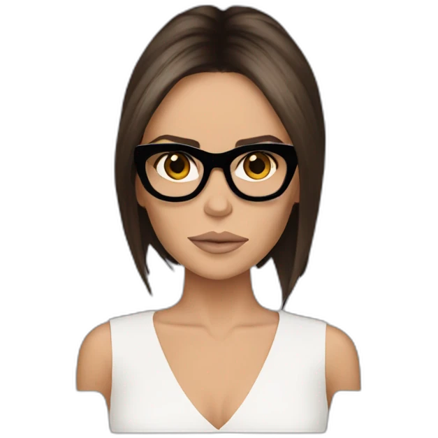 Victoria Beckham emoji