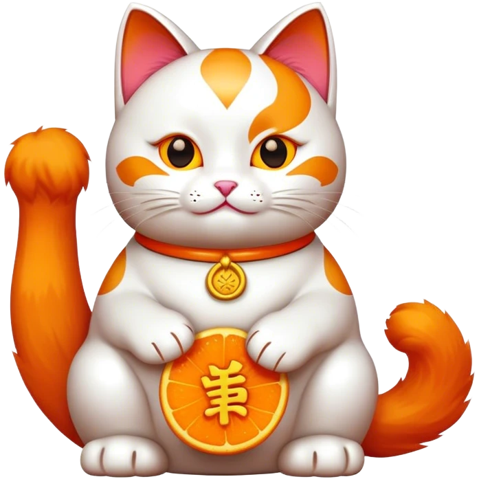 lucky cat emoji