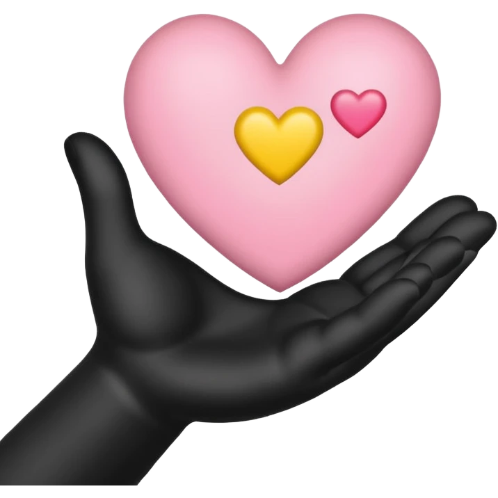 💬 3. Support Heart — “Підтримка”

Символ: сердечко у руці або два маленьких серця поруч
Значення: тепло, підтримка, любов до ком’юніті
Стиль: чорний контур, жовтий або рожевий акцент emoji