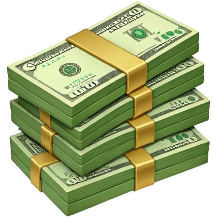 Сделай пачку денег как в GTA San Andreas emoji