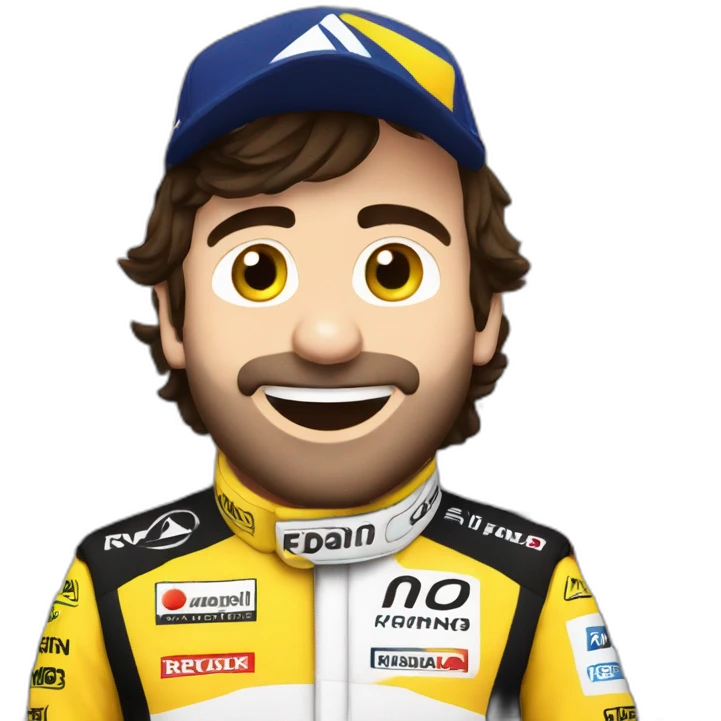 Fernando Alonso Renault Win emoji