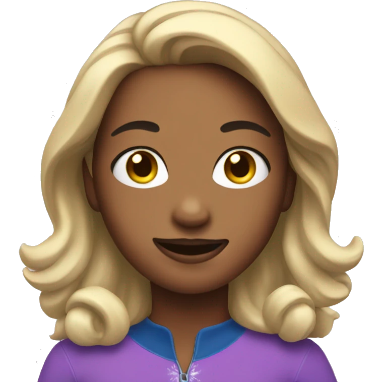 Figure skater emoji