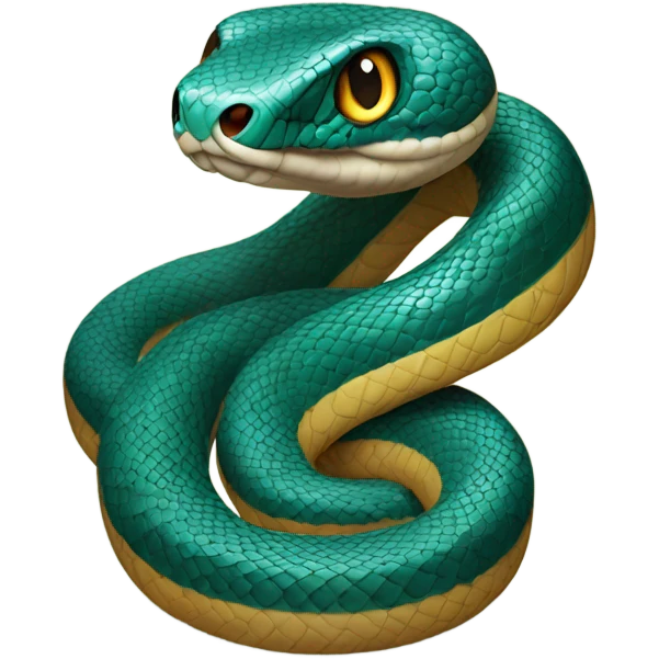 snake realist emoji