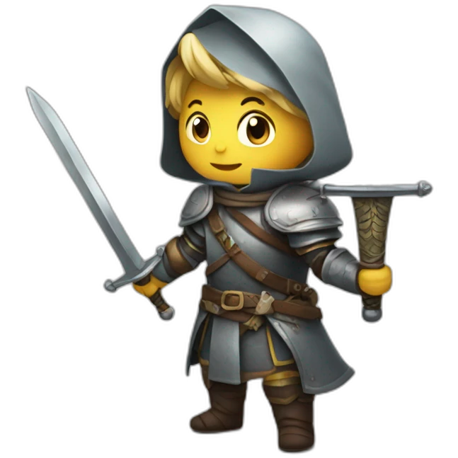 Cath With Sword emoji
