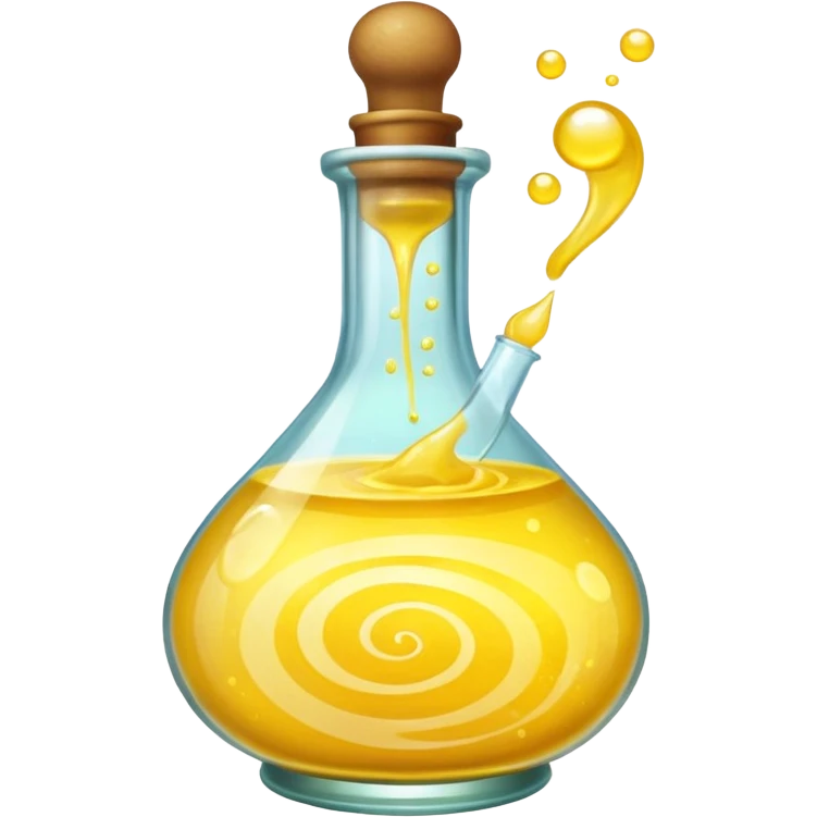 thunder yellow potion emoji