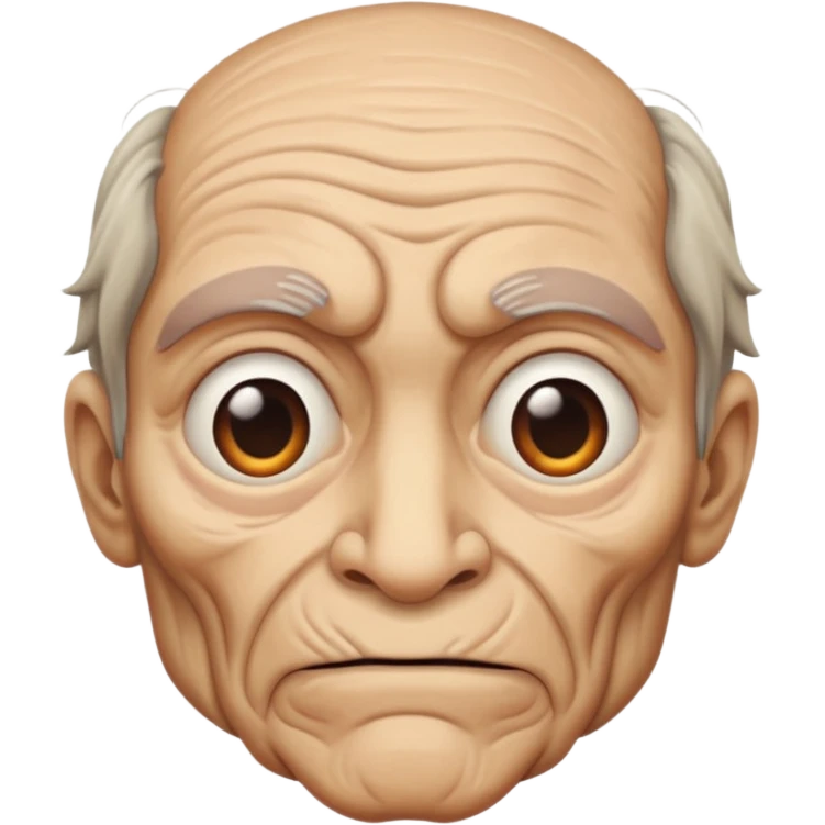 Gnarly face emoji