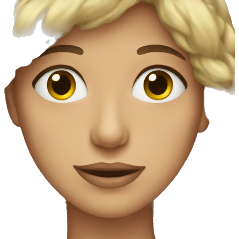 Une femme emoji
