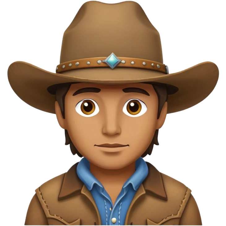 classic cowboy emoji