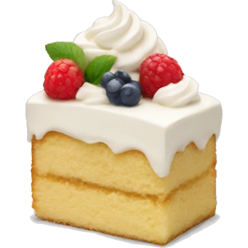 Tres leches cake emoji