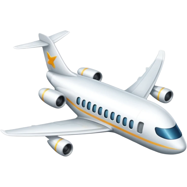 An airplane  emoji