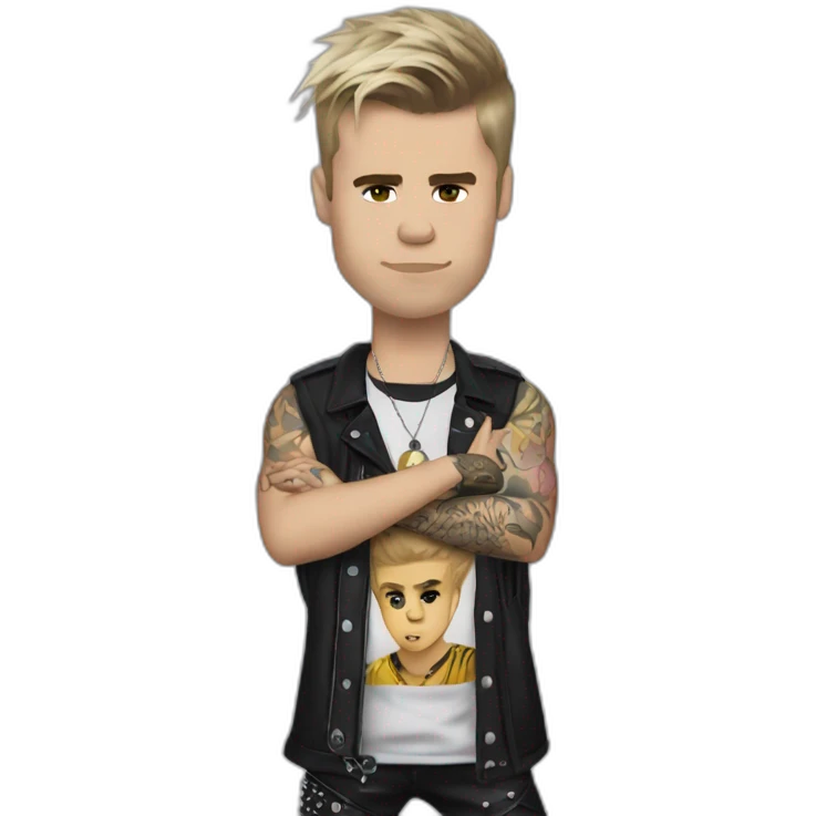 Hardcore Punk Justin Beiber emoji