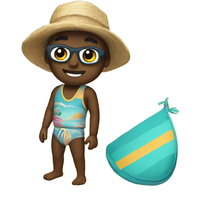 Beach vibe emoji