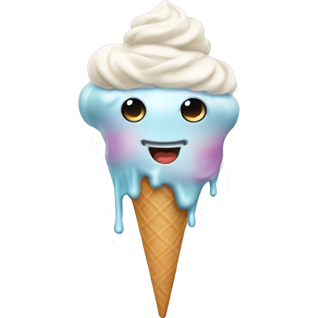 Ice creamy emoji