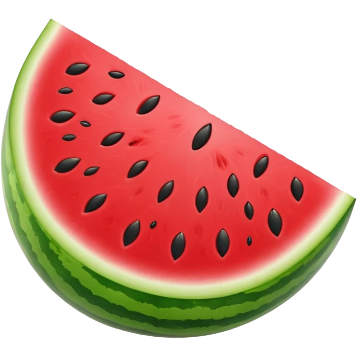 watermelon smile hAlf slice emoji