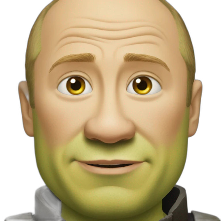 putin like shrek emoji