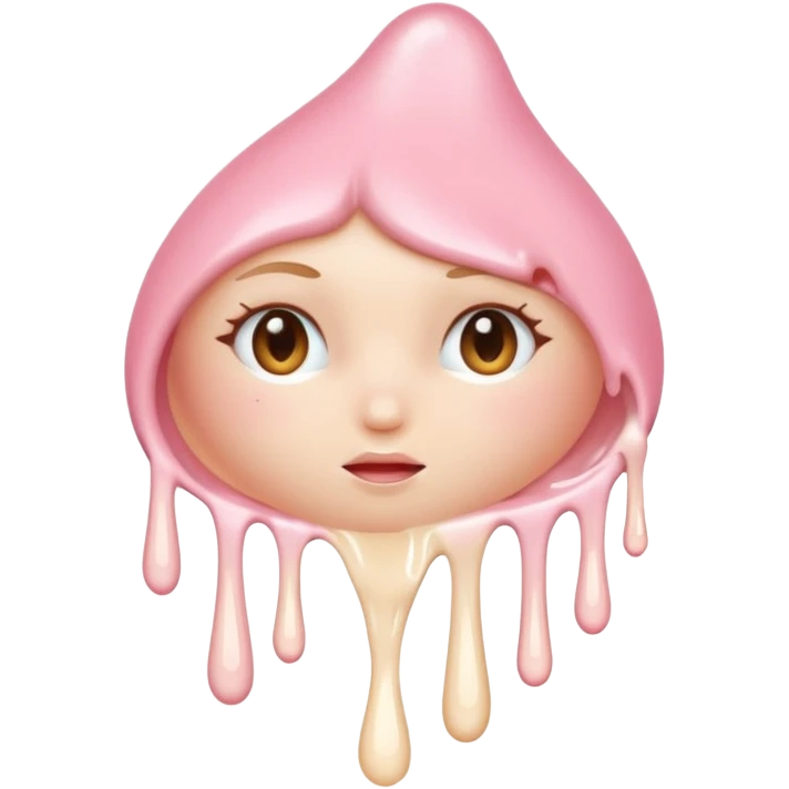 vagina, dripping with white fluid emoji