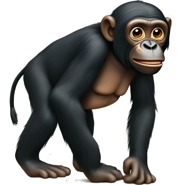 bonobo habillé en bonobo qui fait des jongles emoji