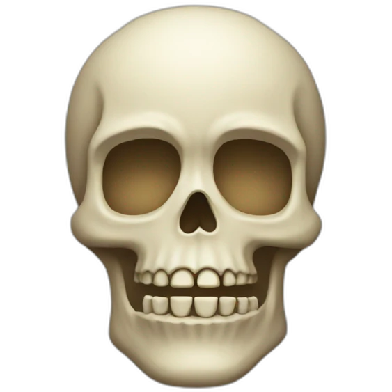 Calavera saludando emoji