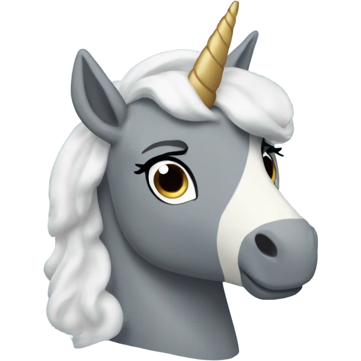 Unicorn from the animated show bluey emoji