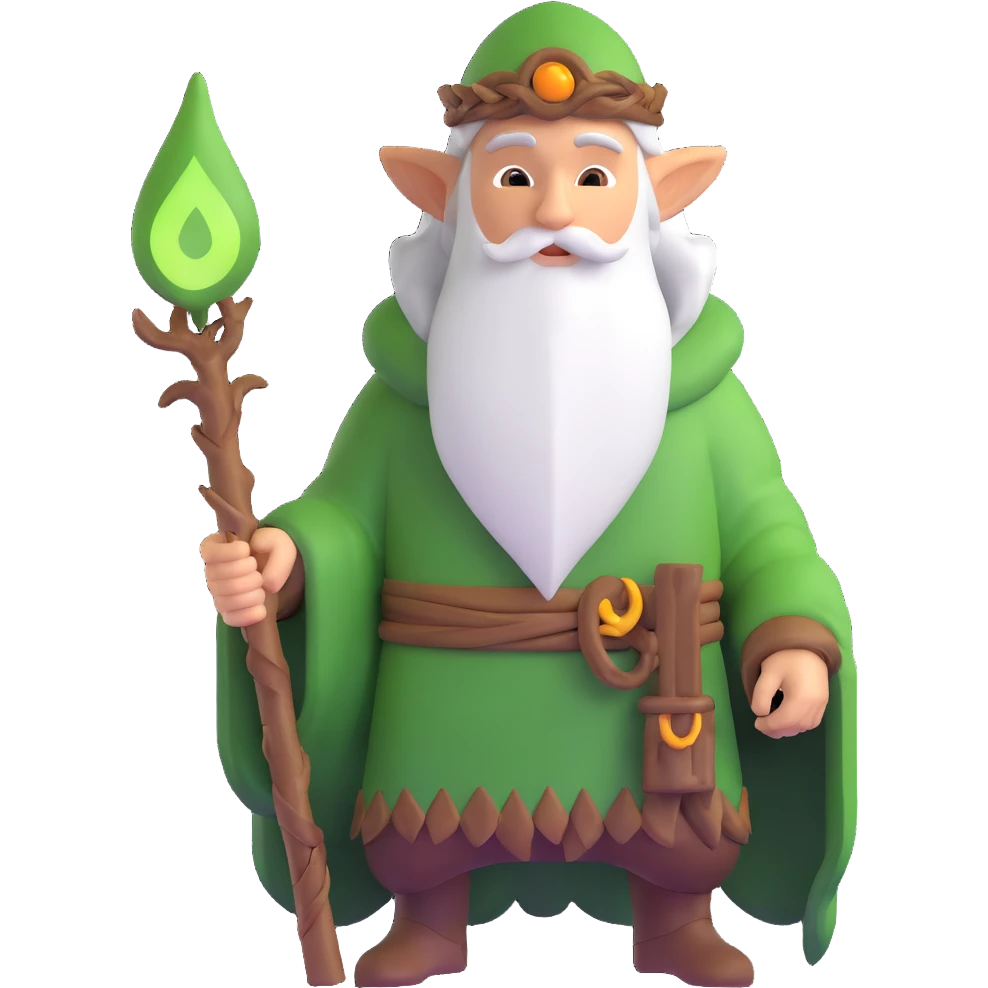 Baldur's Gate 3 druid character emoji