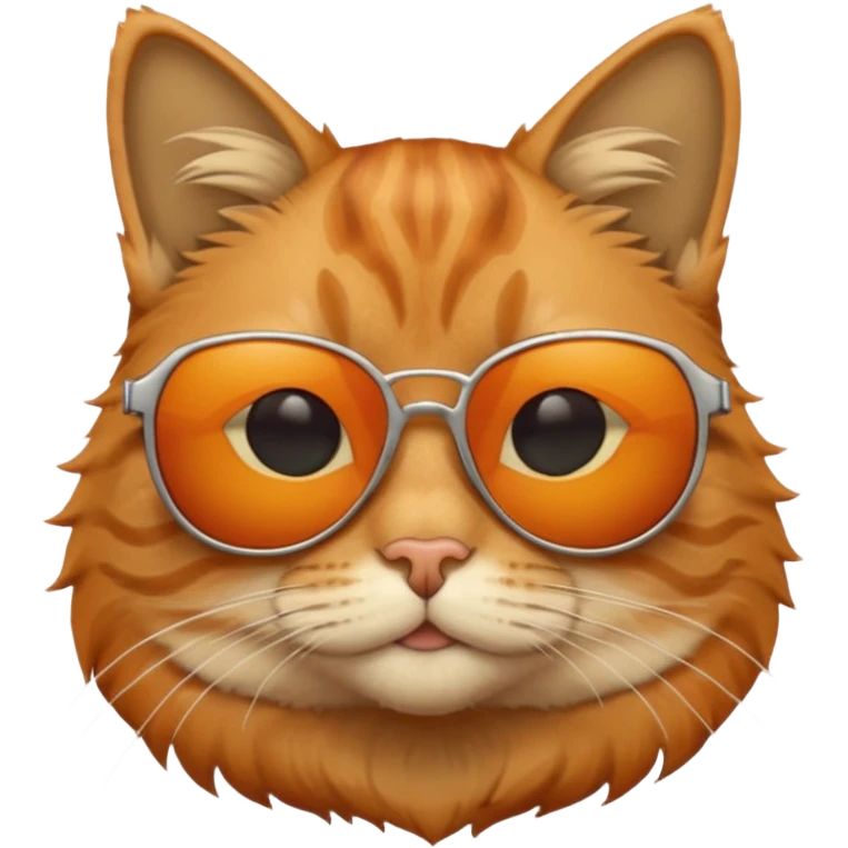 Cat wearing sunglasses emoji