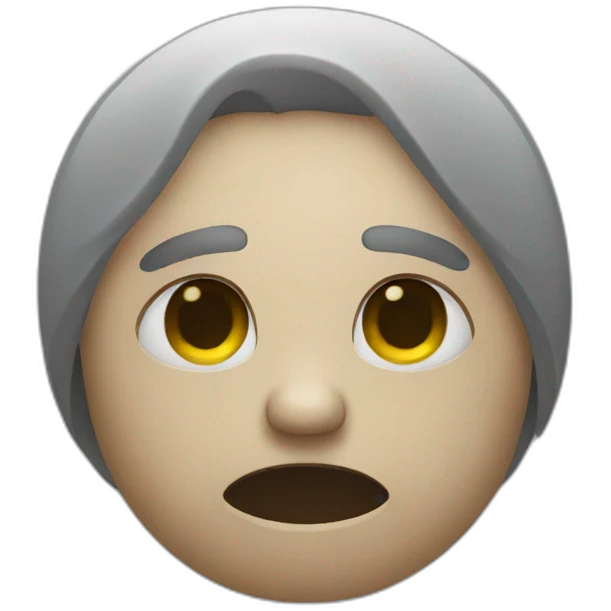 depressed person  emoji