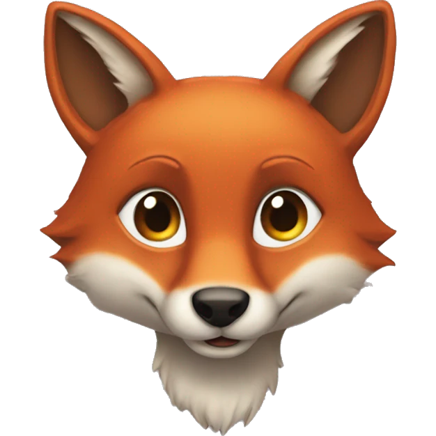 Renard plus cœurs  emoji