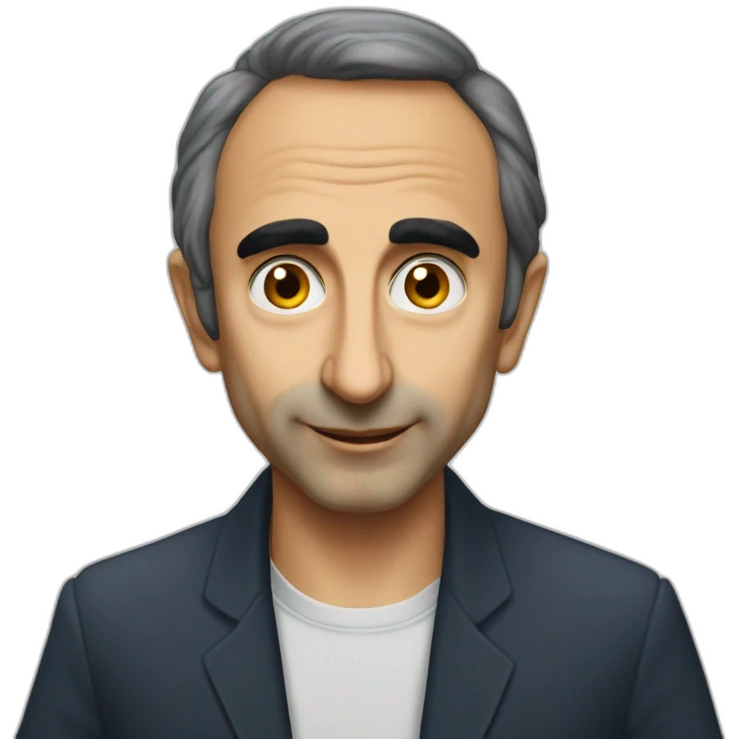 Eric Zemmour cagoulé emoji