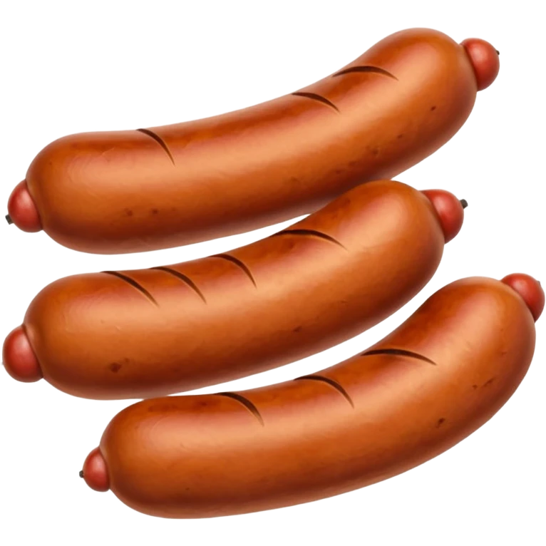 Smoked sausage emoji