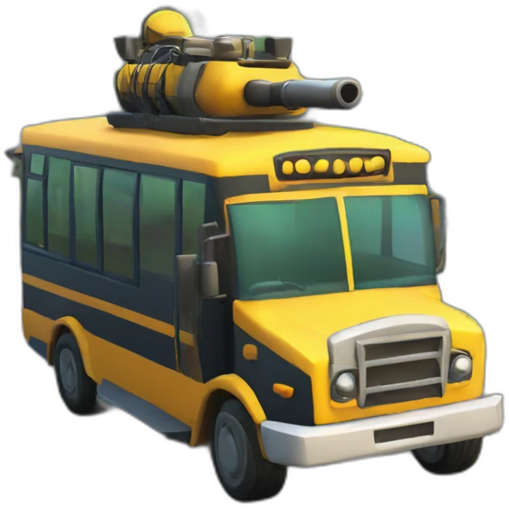 fornite battle bus emoji