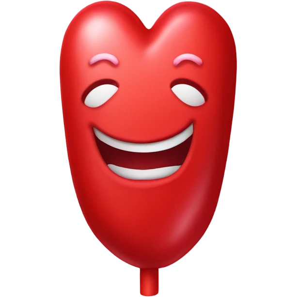 red valentines candy emoji