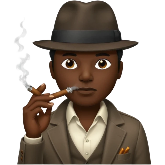 black gansters emoji