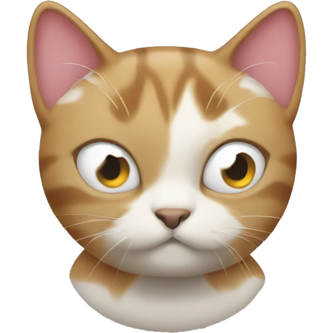 Cat with a big butt emoji