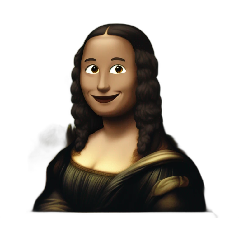 Mona lisa emoji