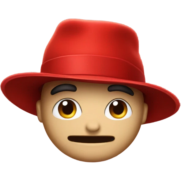 Red hat emoji