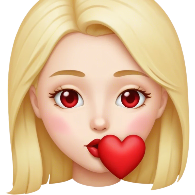 heart kiss face emoji