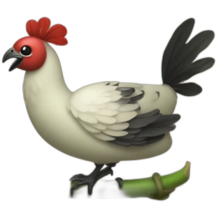 Opium bird emoji
