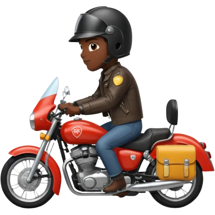  سوار بر موتور پستچی emoji