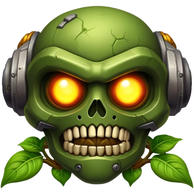 3D, cinematic ultra detailed 32k HD Doom srhoom in pvz 1, brought to life with stunning visual details, each lash, eye, and hair is shown in stunning detail, rich textures, visually rich, so lifelike that it feels like it could leap off the page at any moment emoji