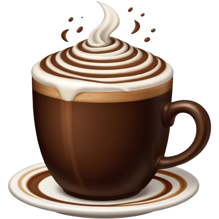 Just a normal cup no creamMocha emoji emoji