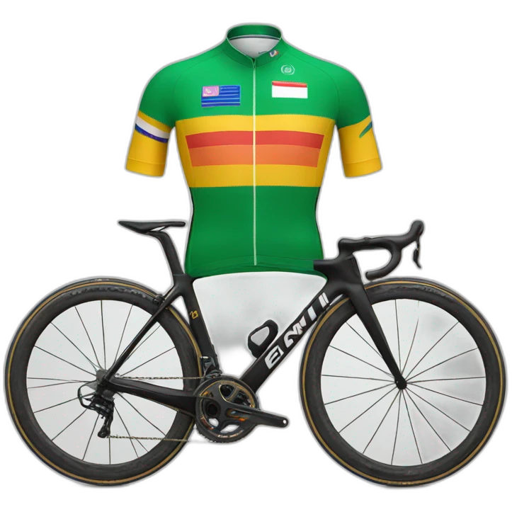 cycling world champion jersey emoji