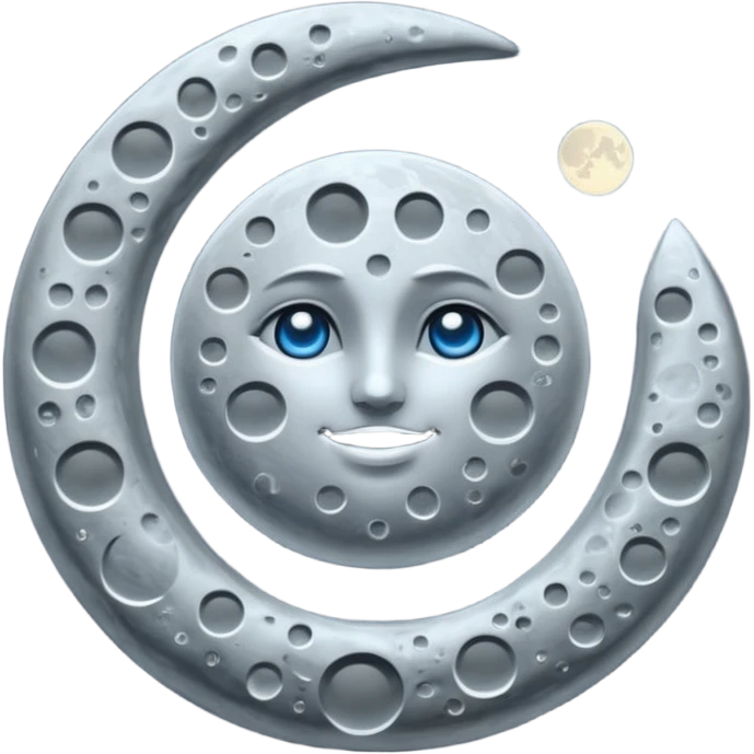 Moon phases emoji