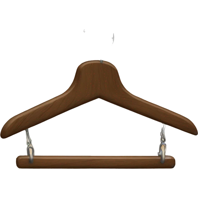 wood hanger emoji