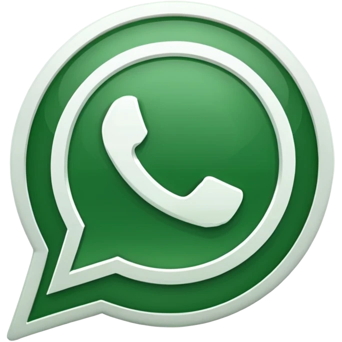 WhatsApp logo emoji